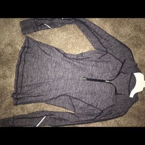Purple Lululemon half zip size 2